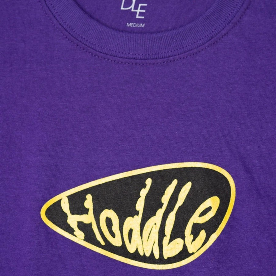 Tees HODDLE | Hoddle "Washing Logo" Tee Purple