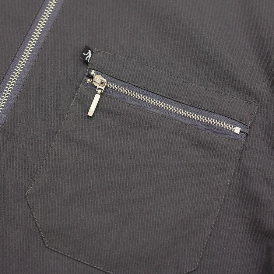 Shirts PASS~PORT | Pass~Port "Workers" Quarter Zip Shirt Tar