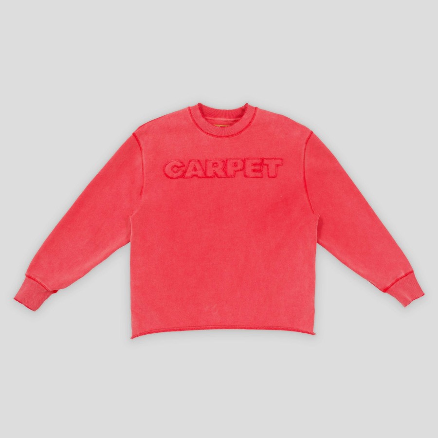 Fleece Carpet Company | Carpet Company Freyed Sweater - Pink