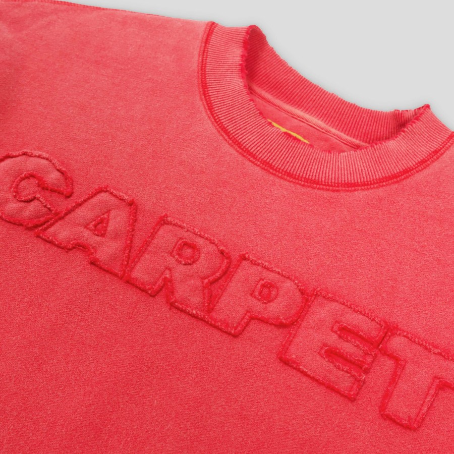 Fleece Carpet Company | Carpet Company Freyed Sweater - Pink