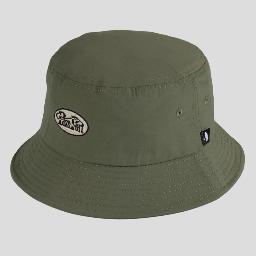 Headwear PASS~PORT | Pass~Port Whip Logo Rpet Bucket Hat - Olive