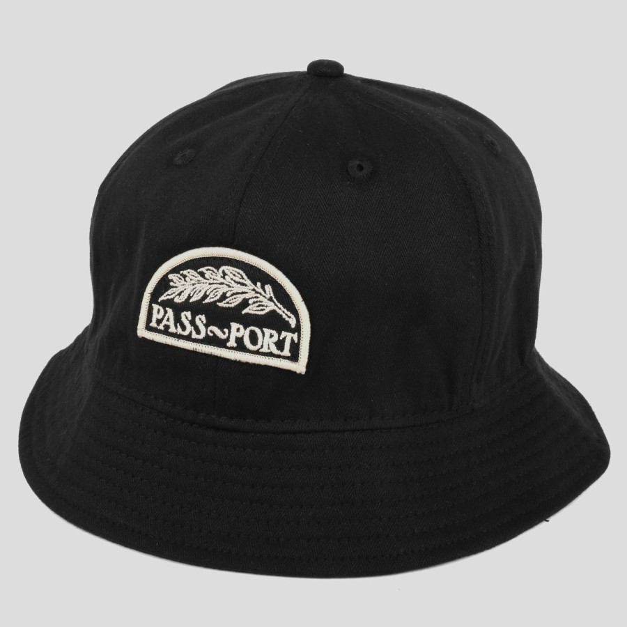 Headwear PASS~PORT | Pass~Port "Quill" Bucket Hat Black