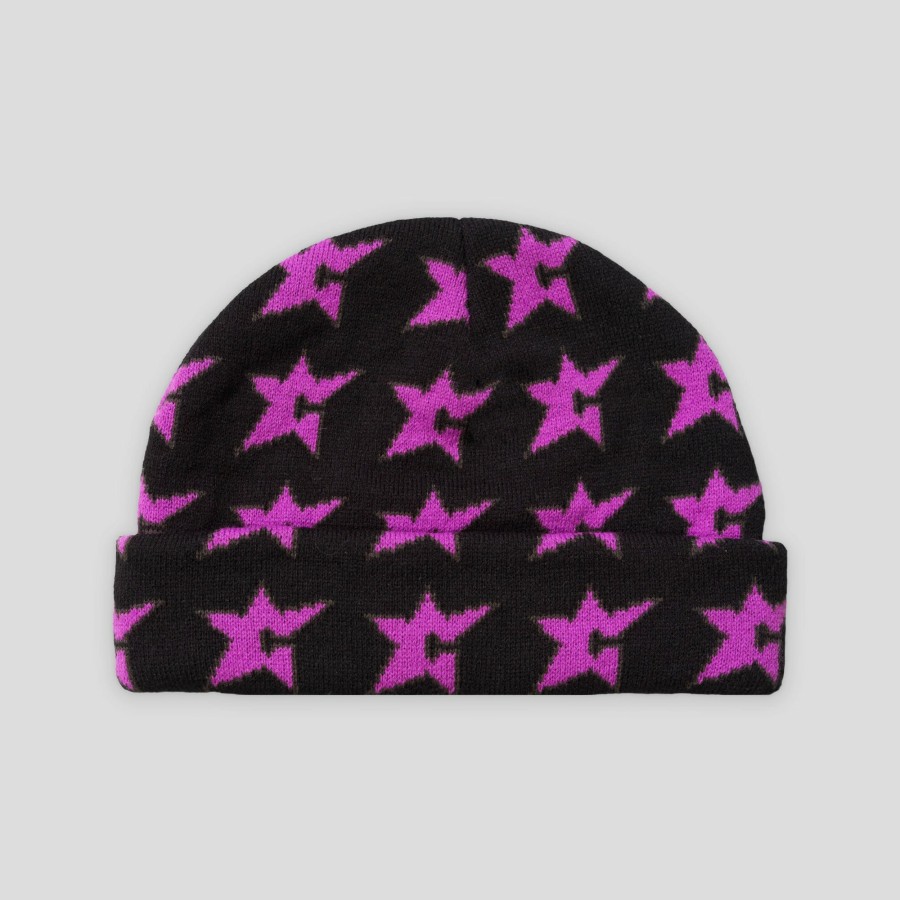 Headwear Carpet Company | Carpet Company C-Star Beanie - Black