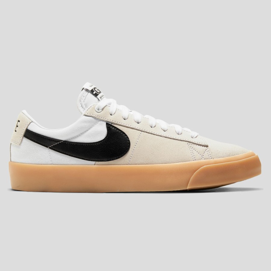 Footwear Nike SB | Nike Sb "Blazer Low Pro Gt" White/Gum