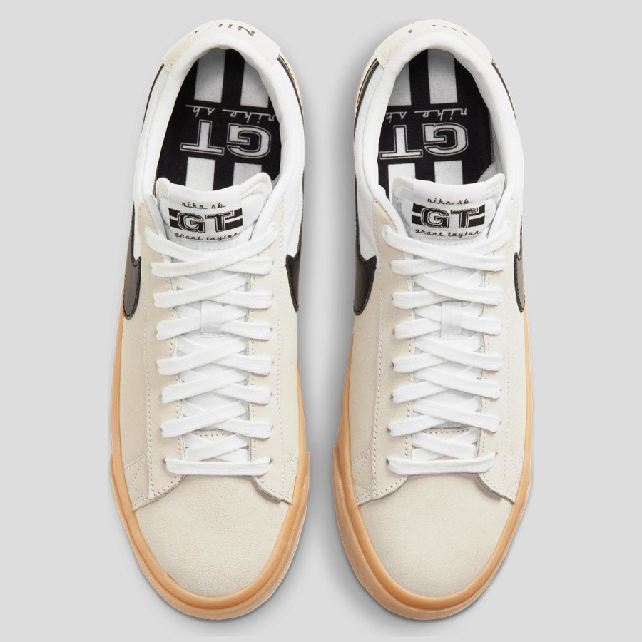 Footwear Nike SB | Nike Sb "Blazer Low Pro Gt" White/Gum