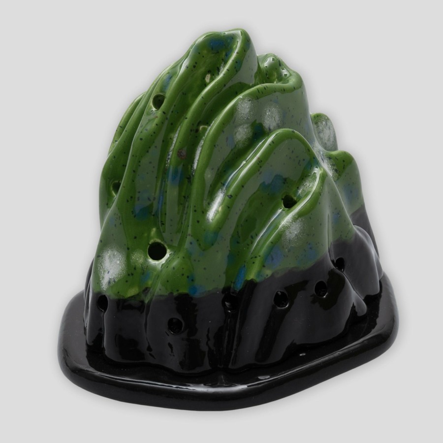 Accessories KILN COMPUTER | Kiln Computer Formation Incense Burner - Black / Green