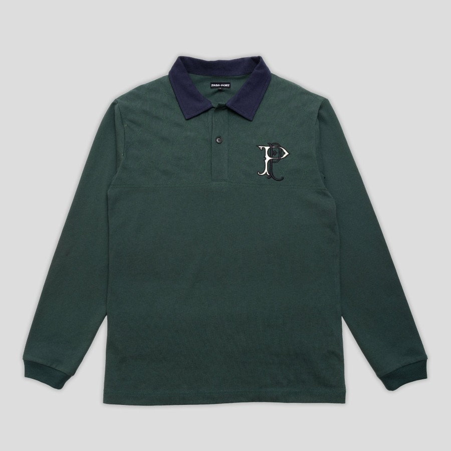 Shirts PASS~PORT | Pass~Port Monogram Jersey - Forest Green