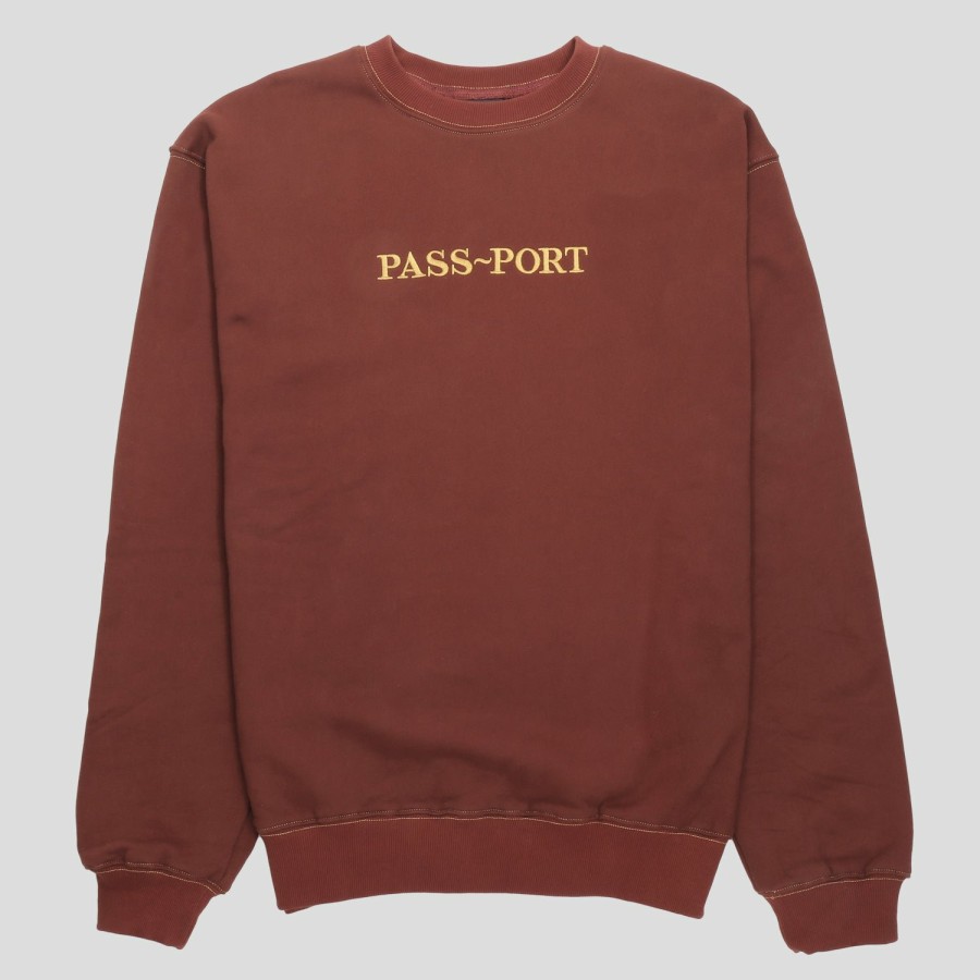 Fleece PASS~PORT | Pass~Port "Official Organic" Sweater Wine