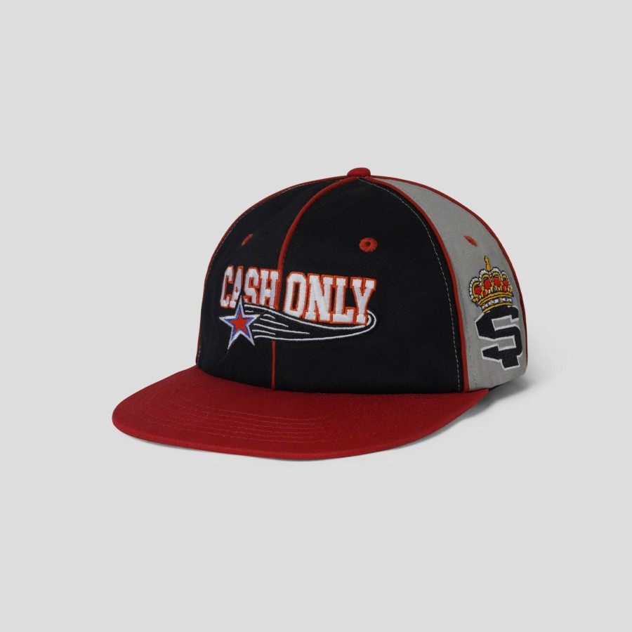 Headwear Cash Only | Cash Only Downtown Snapback Cap - Black / Grey