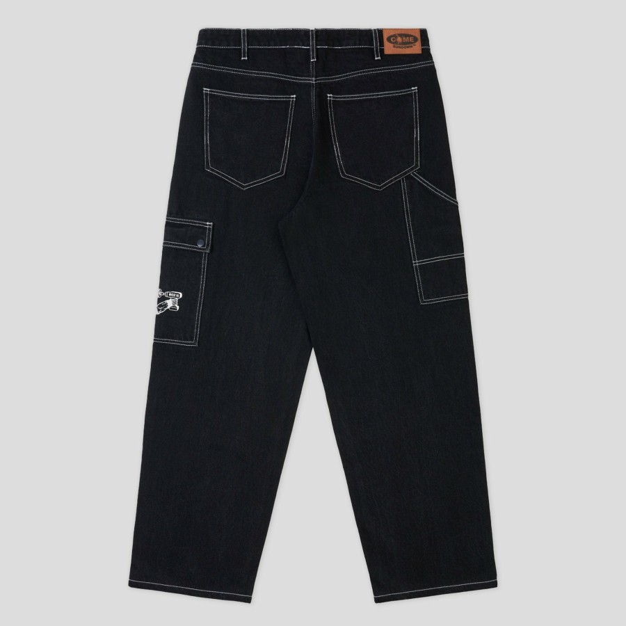 Pants COME SUNDOWN | Come Sundown & Rowan Davis Helix Jeans - Washed Black