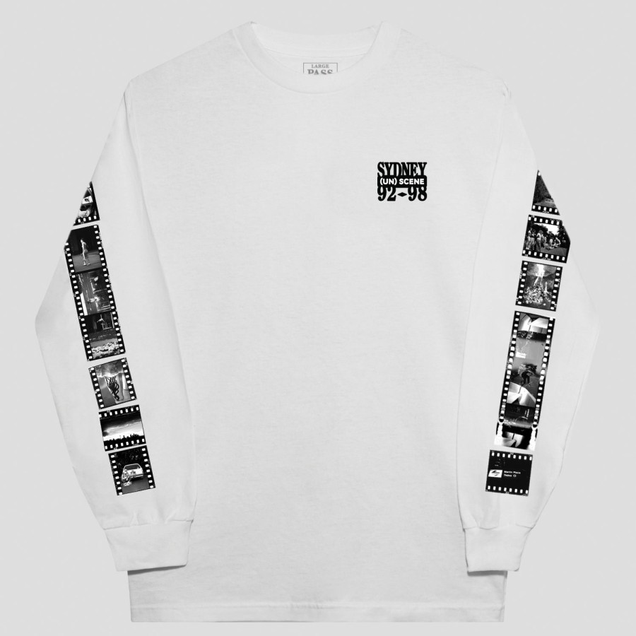 Tees PASS~PORT | Pass~Port "Sydney (Un)Scene" L/S Tee White