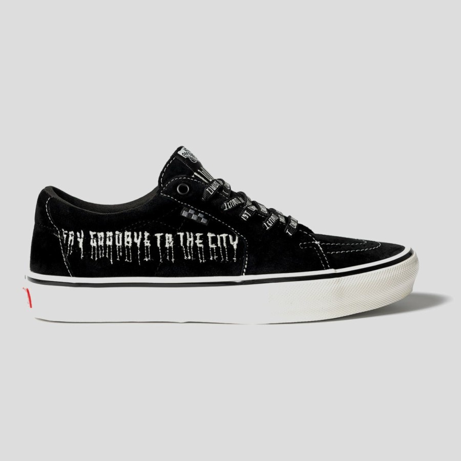 Footwear VANS | Vans Civilist "Skate Sk8-Low" Shoe Black/Snow