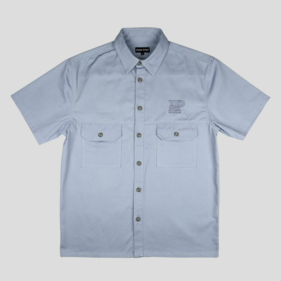 Shirts PASS~PORT | Pass~Port "Stay Connected" Sparky S/S Shirt Slate