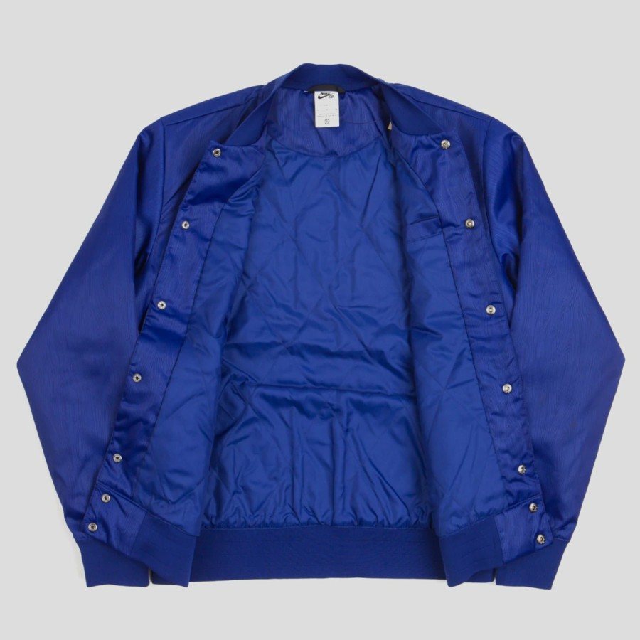 Jackets Nike SB | Nike Sb Storm Fit Bomber Jacket Deep Royal Blue