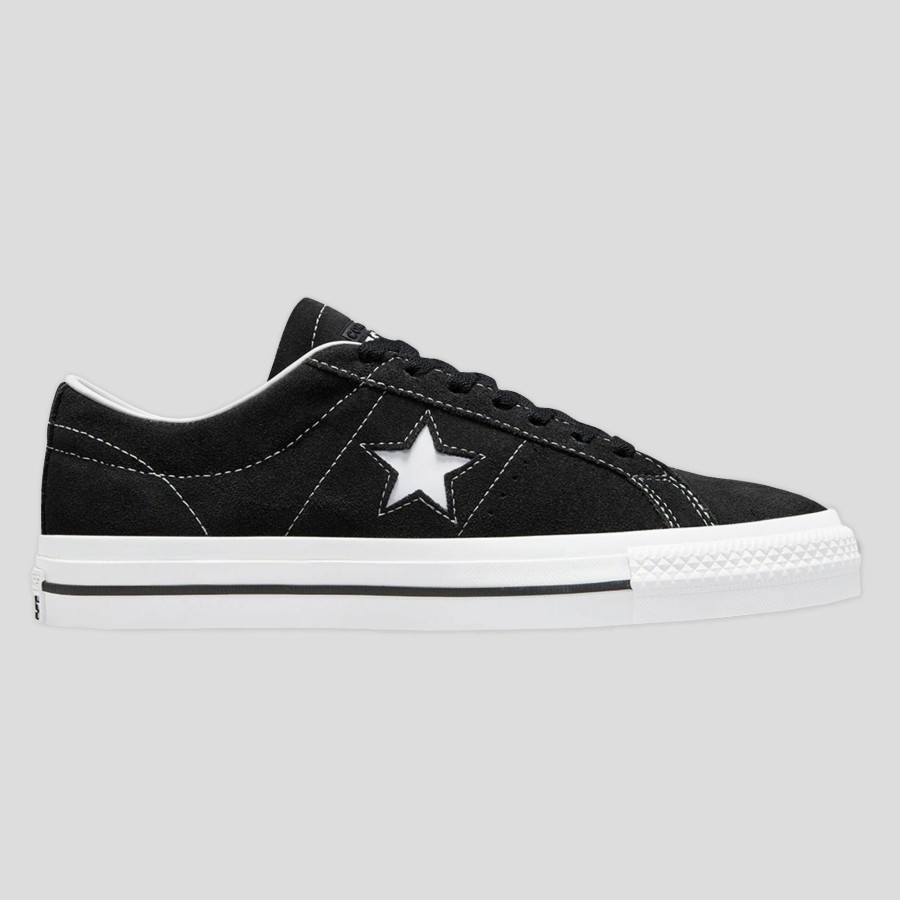 Footwear Converse Cons | Converse Cons One Star Pro Classic - Black / White