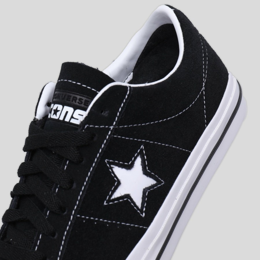 Footwear Converse Cons | Converse Cons One Star Pro Classic - Black / White