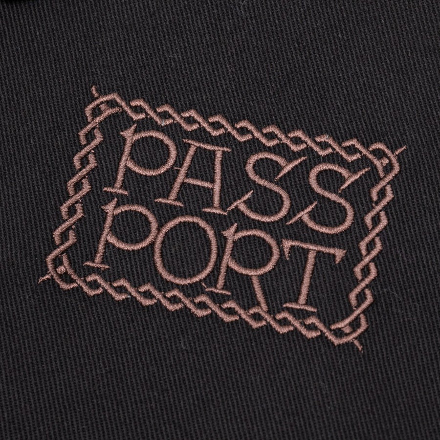 Jackets PASS~PORT | Pass~Port Invasive Logo Yard Jacket - Black