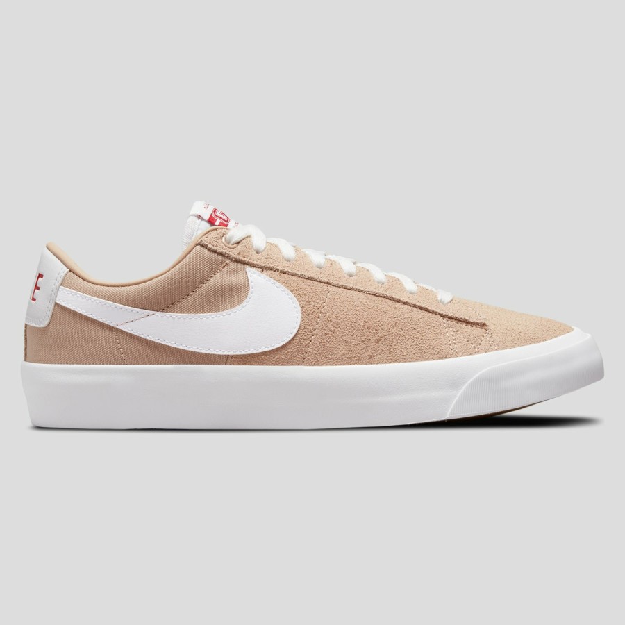 Footwear Nike SB | Nike Sb "Blazer Low Pro Gt" Bio Beige/White