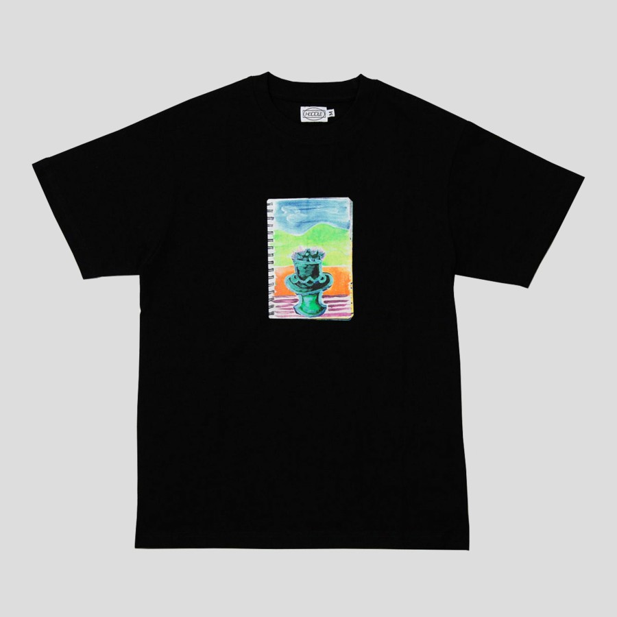 Tees HODDLE | Hoddle Keegan Walker Pot Plant Tee - Black