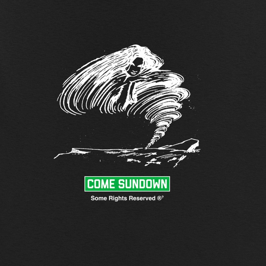 Tees COME SUNDOWN | Come Sundown Twist Tee - Black