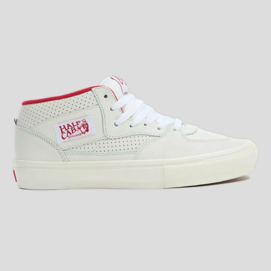 Footwear VANS | Vans Skate Half Cab Vintage Sport - White / Red