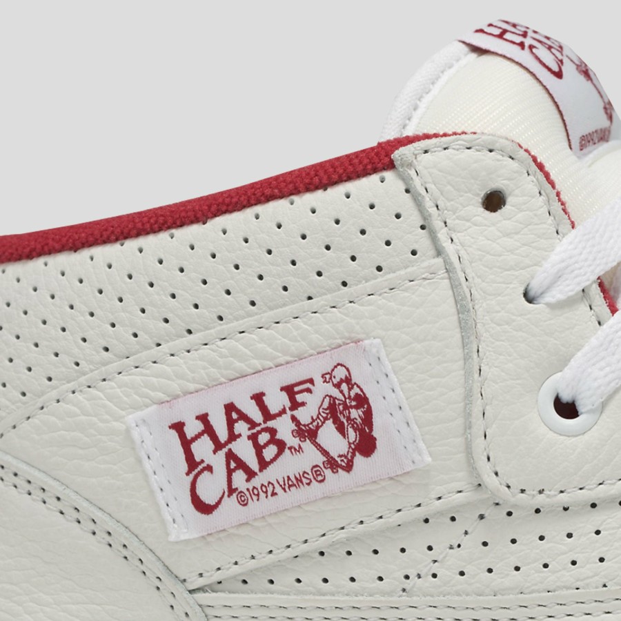 Footwear VANS | Vans Skate Half Cab Vintage Sport - White / Red