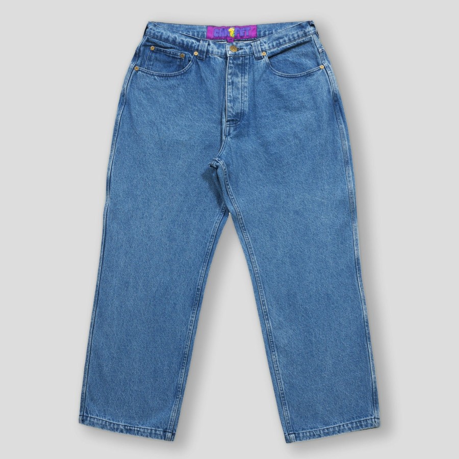 Pants Carpet Company | Carpet Company Dino Jeans - Washed Blue Denim