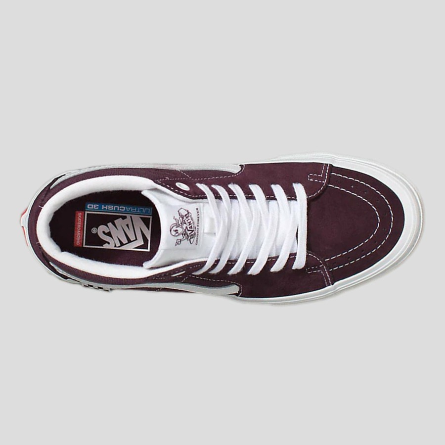 Footwear VANS | Vans "Skate Grosso Mid" Shoe Wrapped Wine