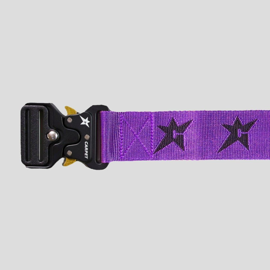 Accessories Carpet Company | Carpet Company Woven Belt -Purple