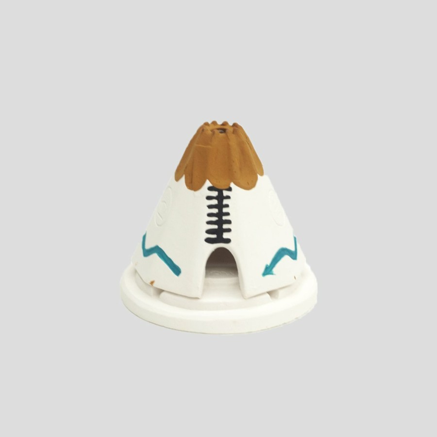 Accessories INCIENSO | Incienso De Santa Fe White Teepee Chamber