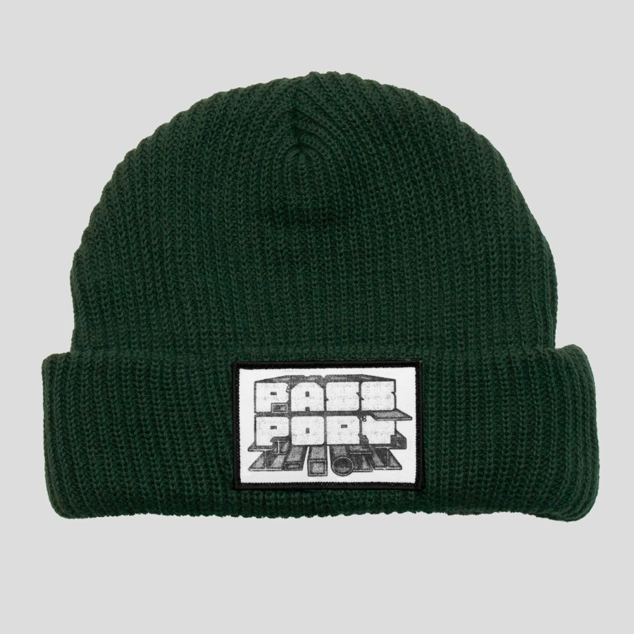 Headwear PASS~PORT | Pass~Port Shippin' Steel Beanie - Forest Green