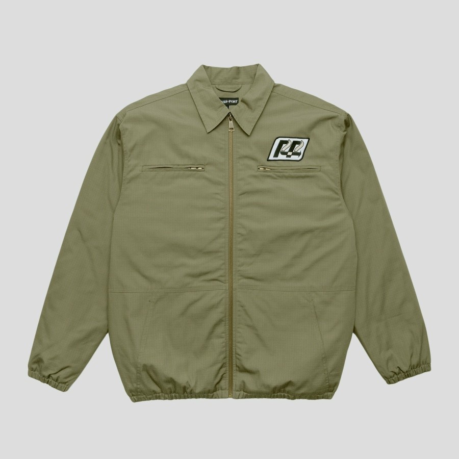 Jackets PASS~PORT | Pass~Port Transport Ripstop Delivery Jacket - Olive