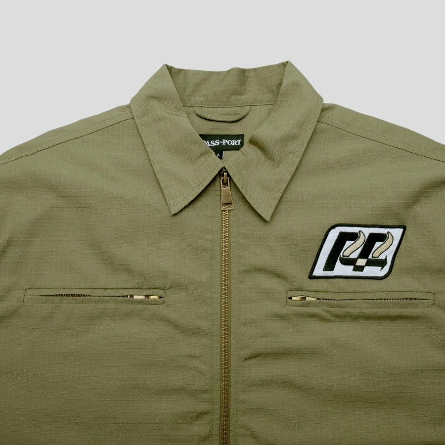 Jackets PASS~PORT | Pass~Port Transport Ripstop Delivery Jacket - Olive