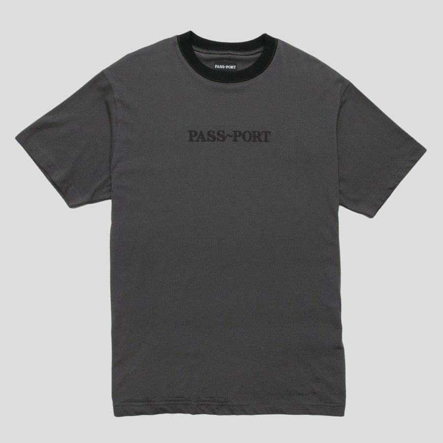 Tees PASS~PORT | Pass~Port Organic Tonal Tee - Tar