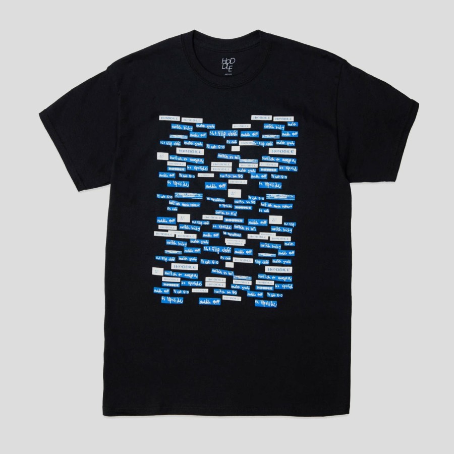 Tees HODDLE | Hoddle "List" Tee Black