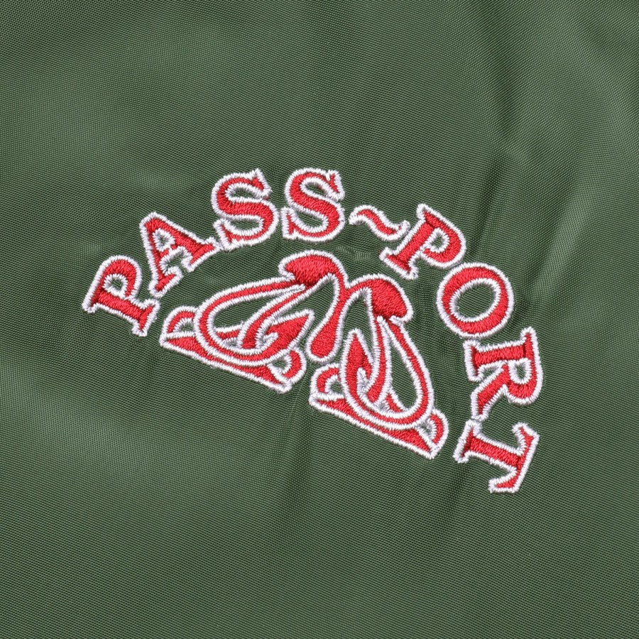 Jackets PASS~PORT | Pass~Port Crystal Embroidery Freight Jacket - Olive