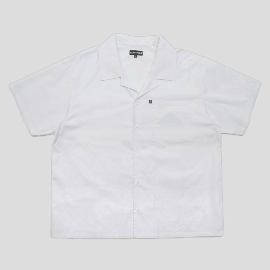 Shirts PASS~PORT | Pass~Port Manuscript Casual Shirt - White