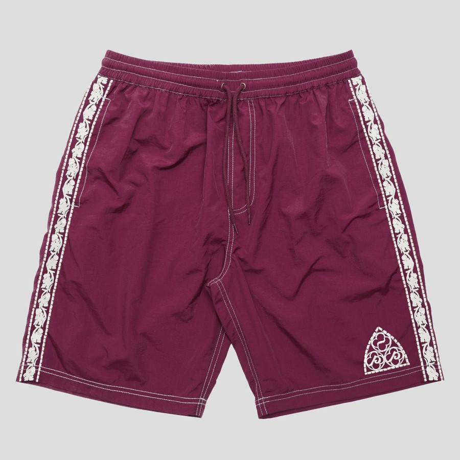 Shorts PASS~PORT | Pass~Port Gargoyle Rpet Casual Short - Burgundy