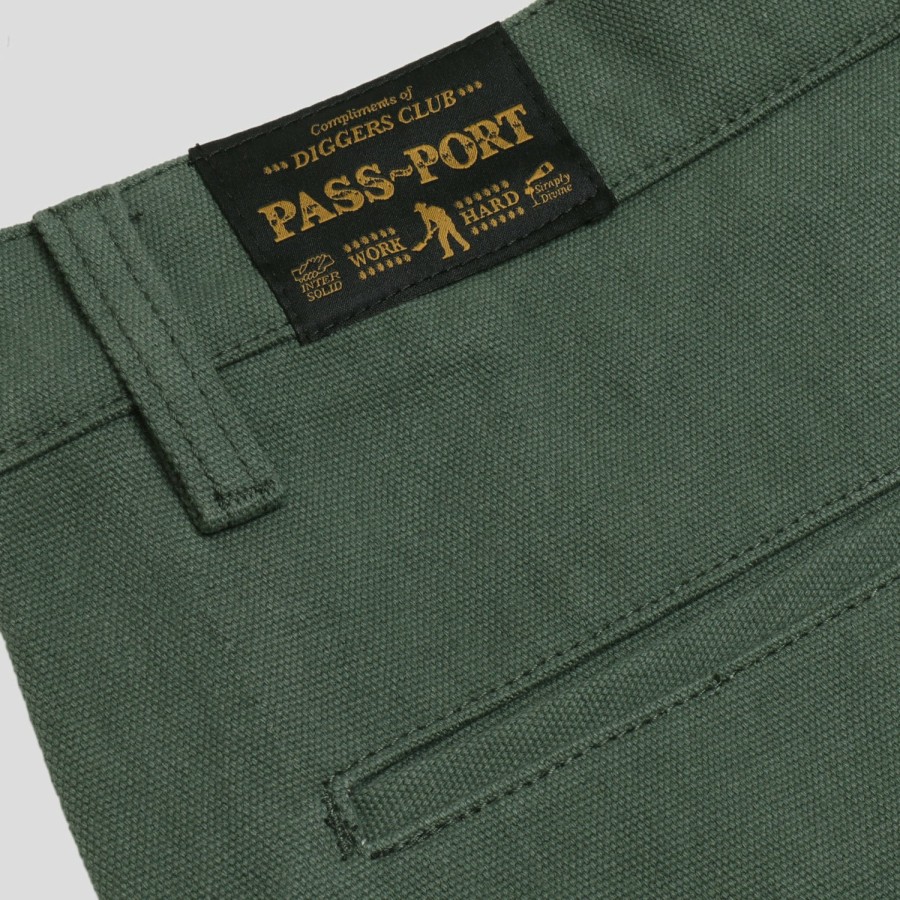 Pants PASS~PORT | Pass~Port Diggers Club Pant - Tonal Olive