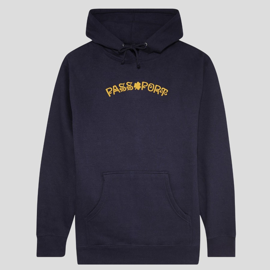 Fleece PASS~PORT | Pass~Port "Sham Embroidery" Hood Navy