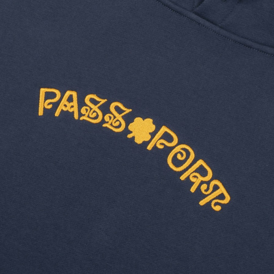 Fleece PASS~PORT | Pass~Port "Sham Embroidery" Hood Navy