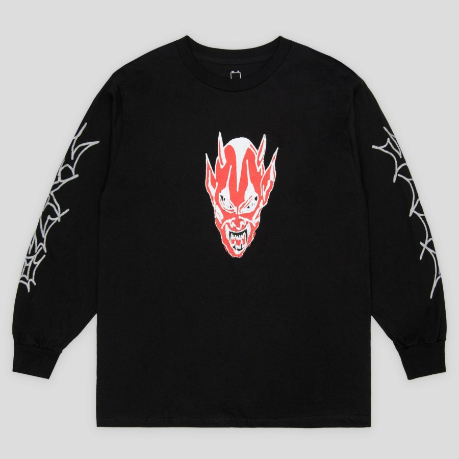 Tees WKND | Wknd Guardian Long Sleeve Tee - Black