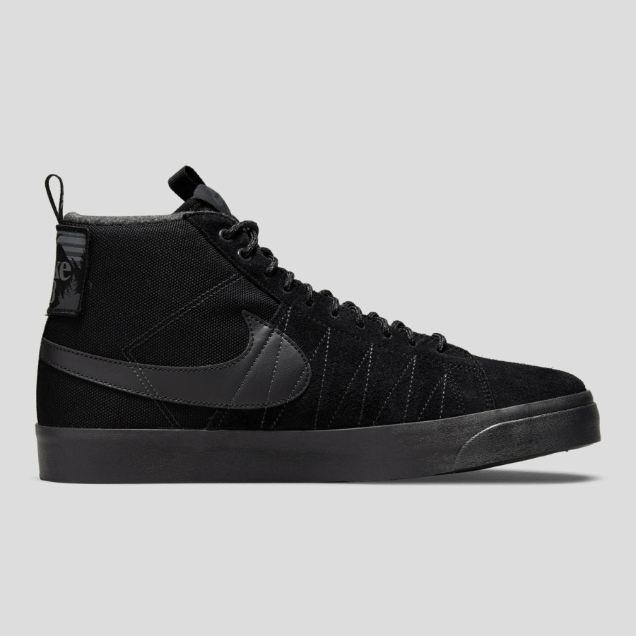 Footwear Nike SB | Nike Sb "Blazer Mid Prm" Black/Anthracite