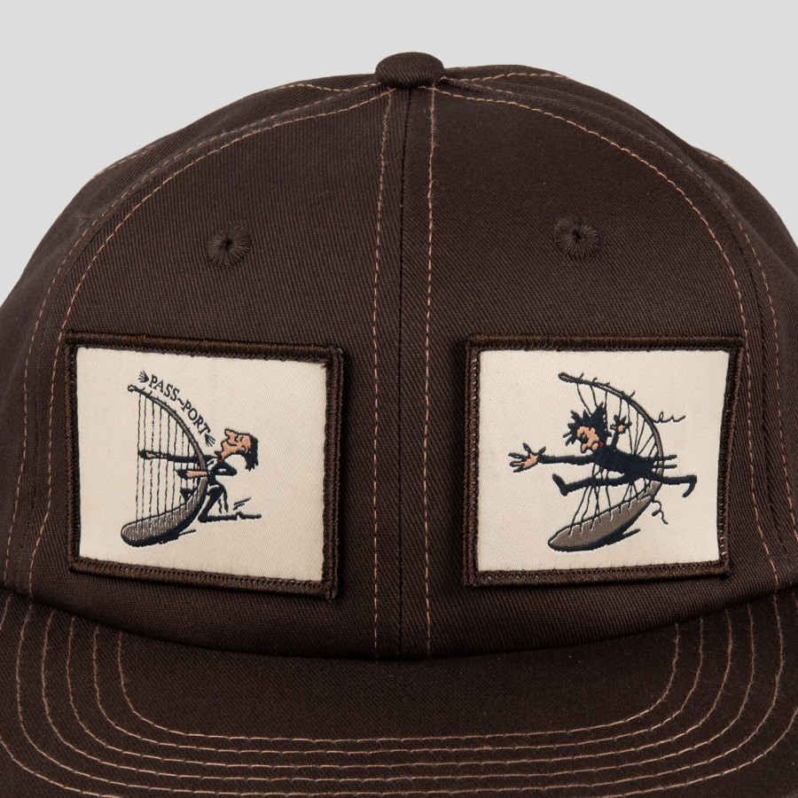 Headwear PASS~PORT | Pass~Port Maestro Casual Cap - Chocolate