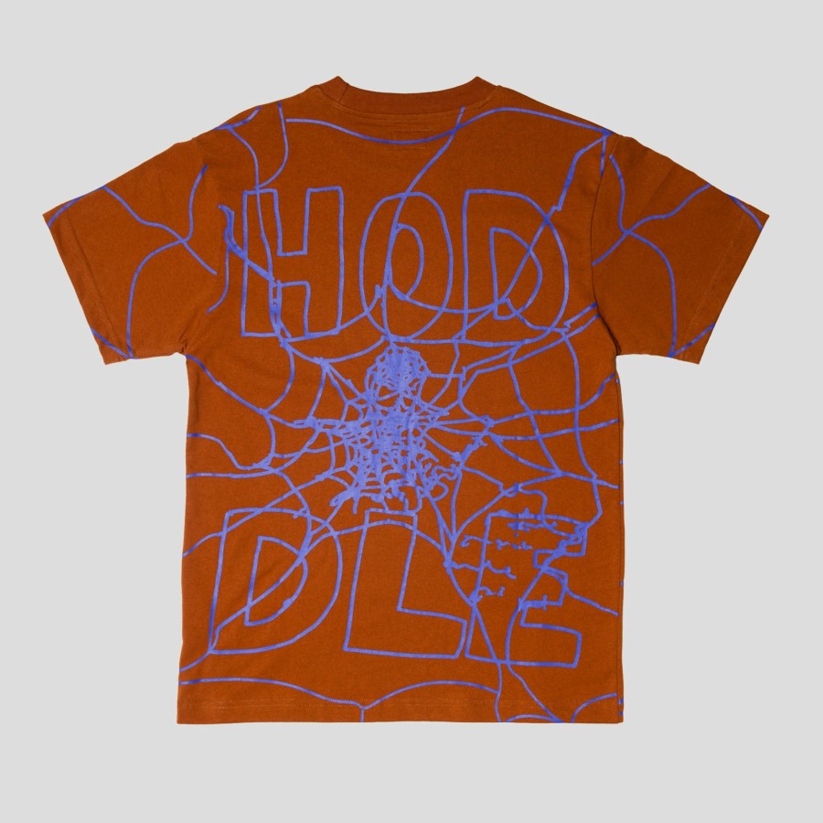 Tees HODDLE | Hoddle Web Tee - Brown