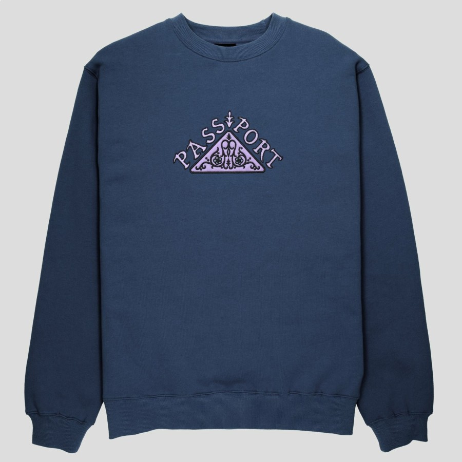 Fleece PASS~PORT | Pass~Port Manuscript Sweater - Navy