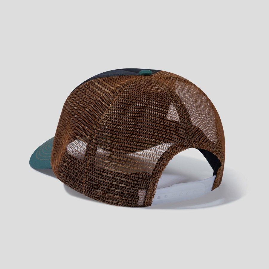 Headwear LO-FI | Lo-Fi Static Trucker Cap - Black / Green