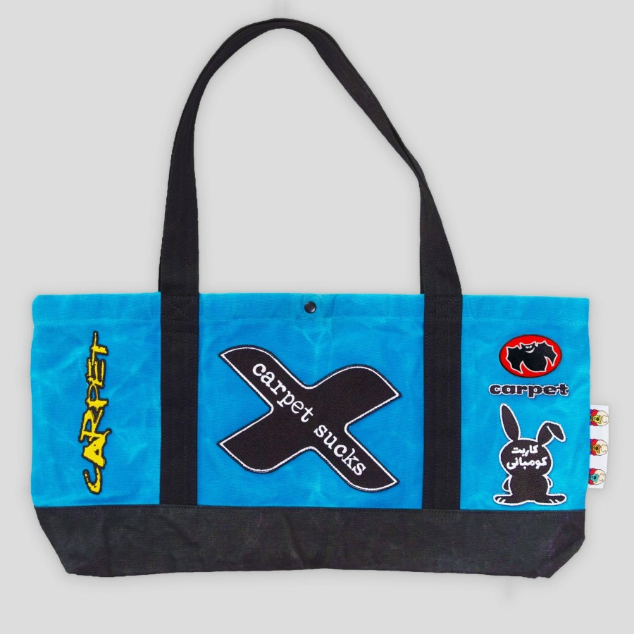 Accessories Carpet Company | Carpet Company Race Tote Bag - Blue/Black