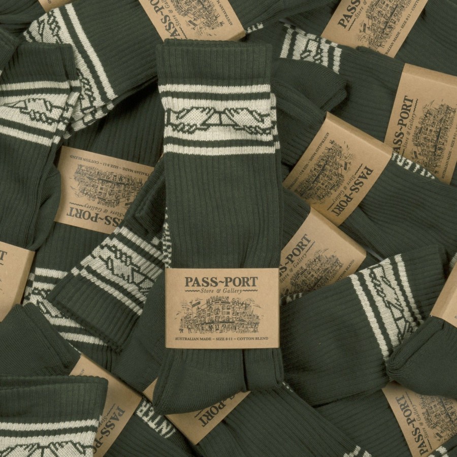 Sox PASS~PORT | Pass~Port "Inter Solid" Sox Forest Green