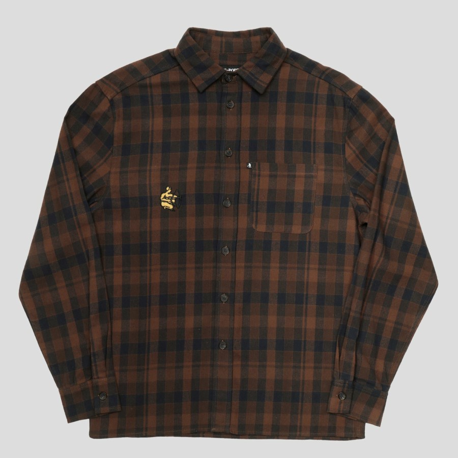 Shirts PASS~PORT | Pass~Port Potters Mark Workers Flannel - Brown